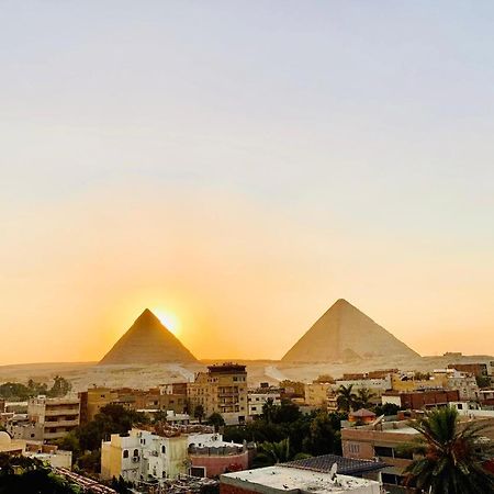 Loay Pyramids View Apartment Kairo Bagian luar foto