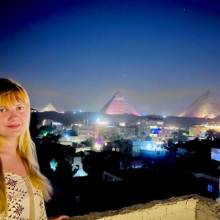 Loay Pyramids View Apartment Kairo Bagian luar foto