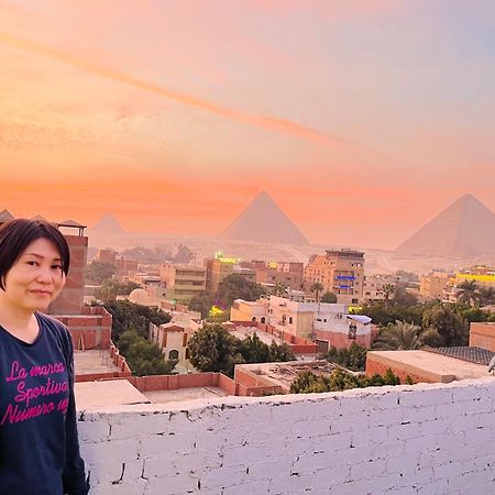 Loay Pyramids View Apartment Kairo Bagian luar foto