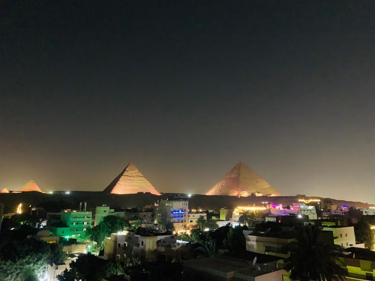 Loay Pyramids View Apartment Kairo Bagian luar foto