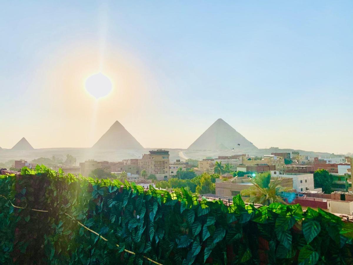 Loay Pyramids View Apartment Kairo Bagian luar foto